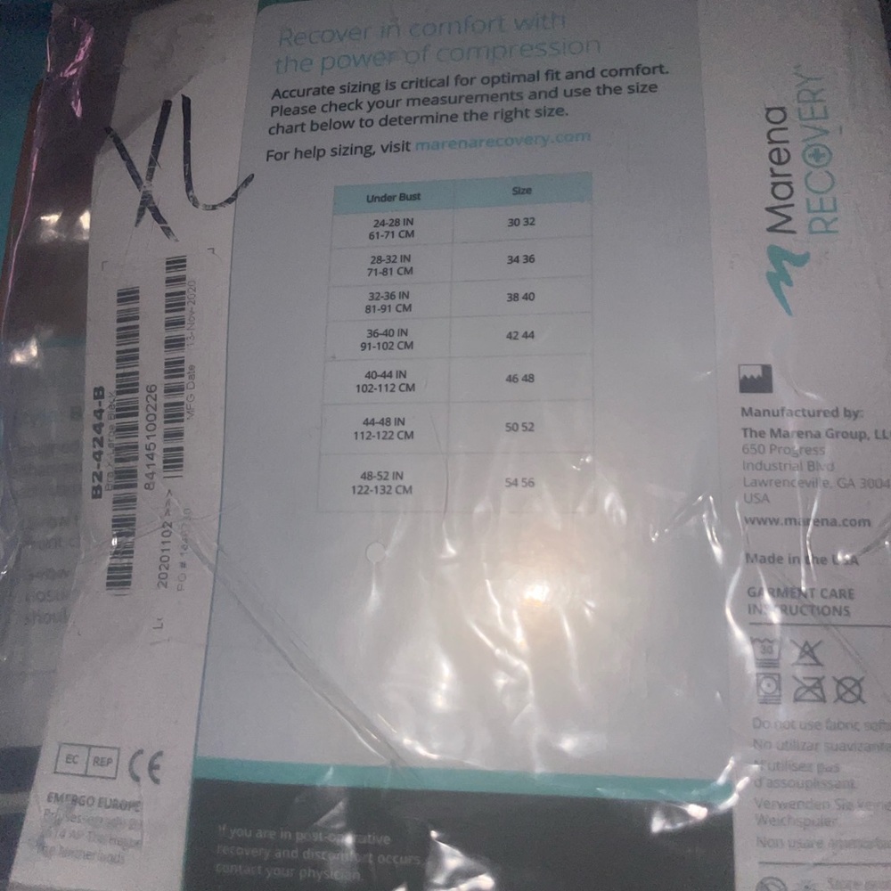 Marena Recovery Compression Bra - Picture 8 of 8